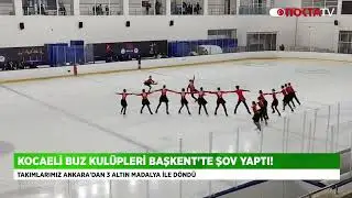 Kocaeli Buz Kulüpleri Başkent'te Şov Yaptı!