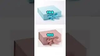 choose your gift 🎁 (100 vs 199)#shorts