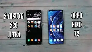 Samsung Galaxy s20 Ultra vs Oppo Find X2 | SpeedTest and Camera comparison