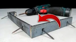 Idea for a metal shelf bracket
