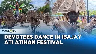 Hundreds Celebrate Ati Atihan Festival in Ibajay