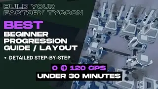 НОВЫЙ ЛУЧШИЙ макет для новичков Построй свою фабрику Tycoon Roblox!