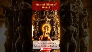The Singing Stones of Hampi: A 700-Year-Old Mystery! 🎵🪨 POV #shorts  #hampi #ancientindia #aivideos