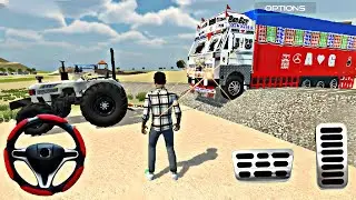 (1 TRACK VS 3 TRACTOR) Indian Vehicles Simulator 3D Game |Gaming Video|#track#tractor#gamingvideo #4