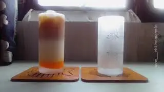 [HOMECAFE INDONESIA] Orange Latte & ChocOrange Latte