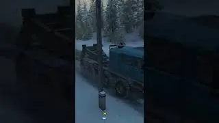 8*8 TRUCk Driving in SnowRunner #shorts #snowrunner