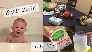 10 MINUTE SPEED CLEAN ROUTINE / Bath time Speed Clean