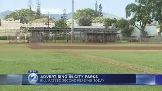 Council considers limited advertising at city parks