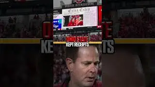 OSU fans had something to say to Curt Cignetti 😬 #CollegeFootball #Ohiostatefootball #OSU