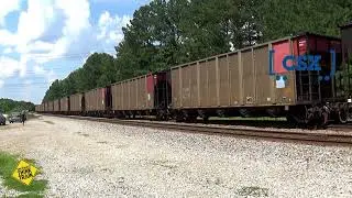 CSX 557 (GE CW44AH) leads CSX T472