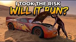 Found Abandoned Lightning McQueen in the Desert - Will it Run?