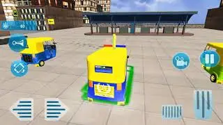 Police Tuk Tuk Auto Rickshaw - Driving Game 2020 - Android Gameplay