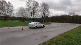 Slalom Training Teil 1 NAC Bremen in Zeven M&auml;rz 2023