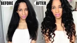 Feshfen Hair Extensions Before And After -  NEW AUBURN OMBRE HAIR EXTENSIONS Review