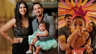 Cute Family Pictures of Nakul | Nakul's Cute Daughter | Devayani's Brother Nakul Family