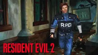 RESIDENT EVIL 2 Clássico | Leon B - #1: Visão do Leon S. Kennedy