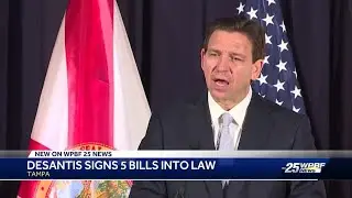 DeSantis signs bills targeting drag shows, pronouns, bathroom use and transgender children