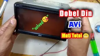 Dobel Din Avi Mati Total | Layar Blank no power