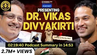 Vikas Divyakirti Podcast Summary | Raj Shamani Podcast on Relationships Explained in 14 Minutes