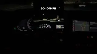 STOCK G80 M3 - ON RAMP ACCELERATION (30-100)