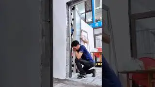 pt door installation.#slidingdoor #glassdoor #glassdoors #aluminiumdoors #foldingdoor