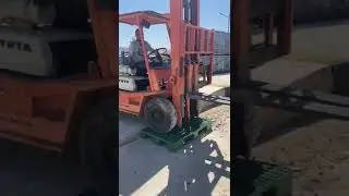 Test de r&eacute;sistance de la palette en plastique EL KADER Plast