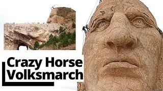 Crazy Horse Monument Volksmarch - Hike to the face of the Crazy Horse Monument- Black Hills, SD