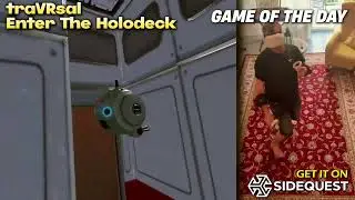 AMAZING ROOM-SCALE VR GAME on Quest 2! TraVRsal - Enter The Holodeck!