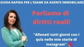I diritti reali!