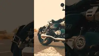 Royal Enfield Super Meteor 650 Custom Bobber in Eagles Tribe MC