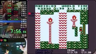 【RTA】super mario land Any% 12:21.233