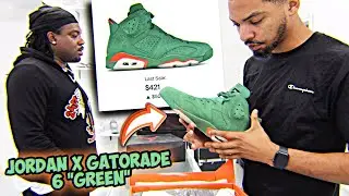 GATORADE x JORDAN 6 &ldquo;GREEN&rdquo;ROBBERY NO GUN