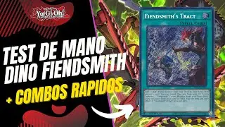 Yu-Gi-Oh! DINOSAUR FIENDSMITH 2026 TEST HAND  Testeo de mano &iquest;mejor versi&oacute;n Dino? 🦖