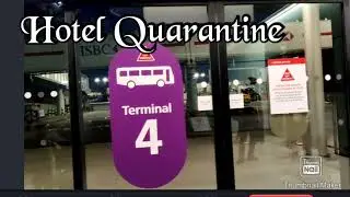 Hotel quarantine| Journey from airport to hotel for quarantine | Radisson hotel Heathrow #quarantine