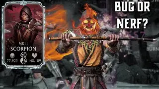 MK11 Scorpion Nerf After Update 3.3. MK Mobile.