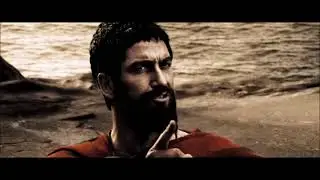 300 - Gli Spartani non si inginocchiano (scena ITA, senza spoiler)