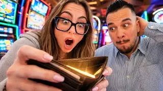 I Found a $40,000 Ticket He Was Hiding In His Wallet! (Insane Casino Day!)