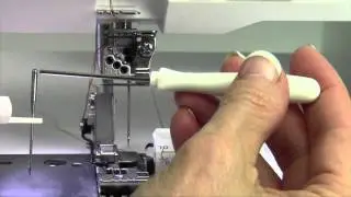 Husqvarna Viking Huskylock S-25 16 Changing Needles