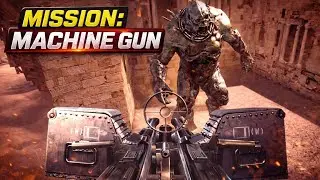 MISSION: MACHINE GUN 😱 | Dead Trigger 2 Intense Zombie Gameplay | Hindi Voice Over