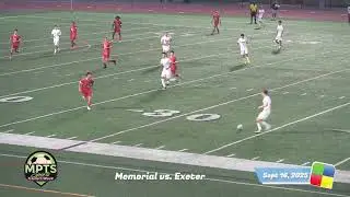 Boys Soccer, Memorial vs. Exeter, 9/16/25