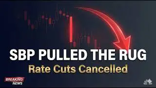 Rate Cut Trap? SBP Just Rug Pulled the Market | KSE-100 Crash Explained