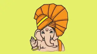 Ganpati Drawing For Ganesh Chaturthi | Ganpati Drawing | Ganesh Chaturthi  2023 | Pritesh Drawing