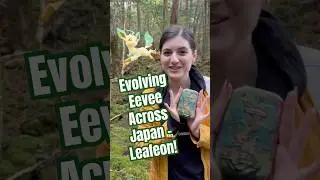 Opening a Leafeon Prismatic Tin at Mt Fuji! #prismaticevolutions #pokemontcg #leafeon