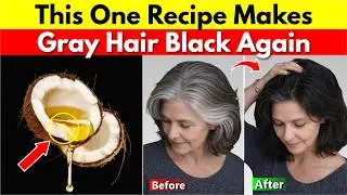 This One Recipe Makes Gray Hair Black Again | HairThrive
