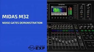 Демонстрация шумоподавителей Midas M32
