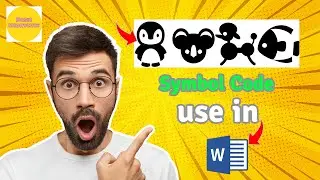 Use Symbol code in MS Word | That’s easy | It just type some chapters and Number | Alt + X