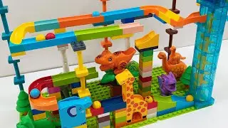 Marble Run Adventure Zone: Creative Tracks and Non-Stop Motion