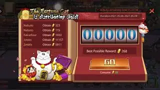 Naruto Ninja Awakening/ Ninja Storm Origins 5500 Free Gold Through Fortune Cat
