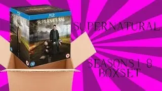 UNBOXING: Supernatural Seasons 1 - 8 UK boxset