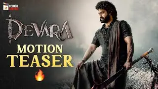 NTR Devara Motion Teaser | Devara First Look | Happy Birthday NTR | Koratala Siva | Janhvi Kapoor